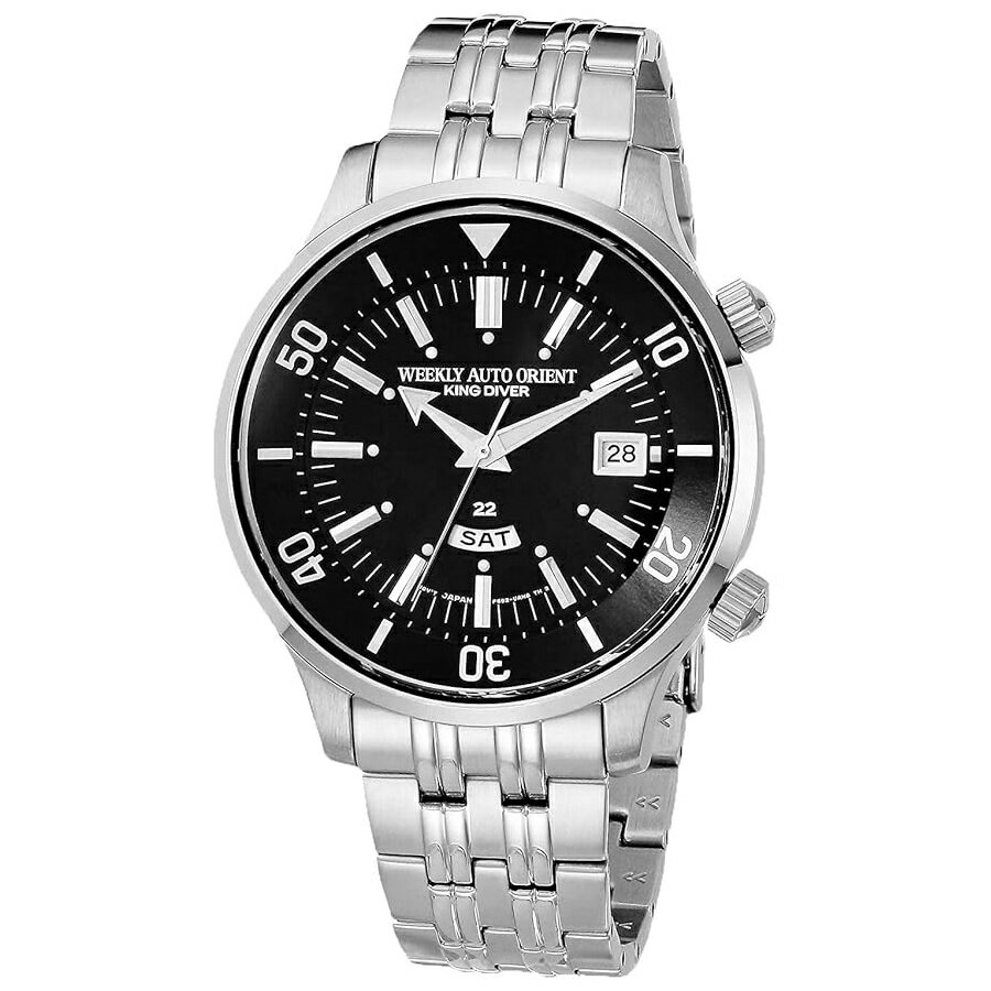 オリエント 『キングダイバー リバイバル 200M 日本製 自動巻き 手巻き スポーツウォッチ』 Orient King Diver Revival 200 M Japanese Automatic Handwinding Sports Watch