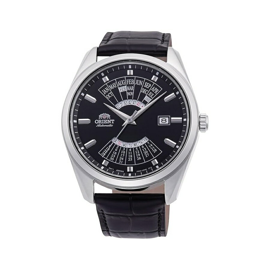 オリエント マルチイヤー ブラック ダイヤル メンズ腕時計 RA-BA0006B10B Orient Multi Year Black Dial Men's Watch RA-BA0006B10B