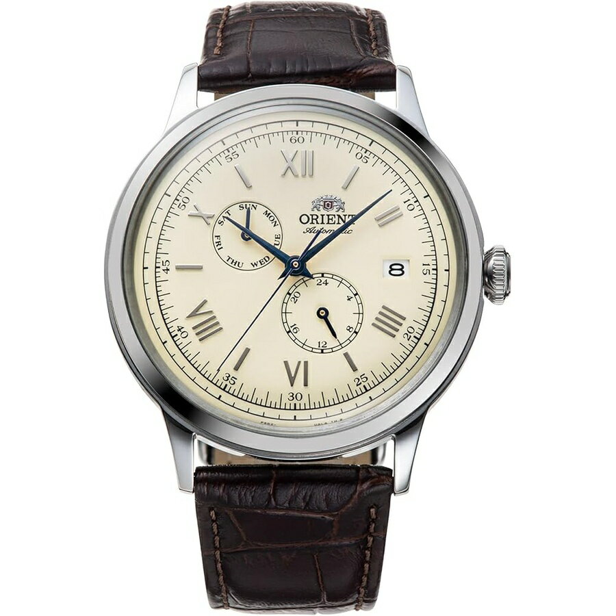 BVLGARI - オリエント バンビーノ バージョン 8 ウィークリー カレンダー 自動巻きドレスウォッチ モデル: RA-AK0702Y30B Orient Bambino Version 8 Weekly Calendar Automatic Dress Watch Model: RA-AK0702Y30B