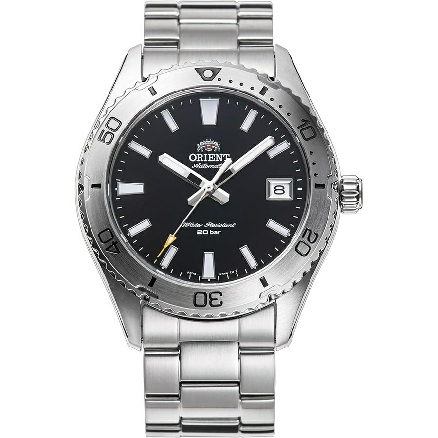 他の オリエント はこちら Orient Sports Mako 40 mm ? AC0Q Men's Automatic Manual Winding Waterproof Watch, Steel Black Graphite, Sportyオリエント スポーツ マコ 40mm-AC0Q メンズ 自動巻き 手巻き 防水時計 スチール ブラック グラファイト スポーティ発送までの目安5〜15日　営業日以内に発送※12月、連休等は物流が混雑し、遅延する場合がございます。予めご了承ください。 商　品　情　報 メーカー Orient 商品名（英語） Orient Sports Mako 40 mm ? AC0Q Men's Automatic Manual Winding Waterproof Watch, Steel Black Graphite, Sporty 商品名（翻訳） オリエント スポーツ マコ 40mm-AC0Q メンズ 自動巻き 手巻き 防水時計 スチール ブラック グラファイト スポーティ 商品詳細 ・卓越性と信頼性で定評のある日本の時計会社オリエント。 Orient Sport ラインは機能性とスタイルを兼ね備え、アウトドア愛好家に最適なモデルを提供します。高精度の機構とモダンなデザインを備えたオリエント スポーツは、冒険愛好家やスポーツ愛好家を満足させます。・歴史的な海洋の特徴に忠実に、この新しい時計は、よりコンパクトで軽量で、より本質的な新しいデザインを特徴としています。・40 mm シルバー グレー ステンレススチール ラウンド ケースのメンズ スポーツ ウォッチ。サファイアクリスタル、ねじ込み式リューズ、フォールドオーバークラスプ付きのマッチングストラップ。ブラックダイヤル・キャリバーF6722、ルビー22を搭載した機械式ムーブメント。3ボール表示、日付カレンダー付き。日次精度 +25/-15 秒手巻きと自動巻き・20気圧防水（水泳・潜水不可） ※メーカーより頂いた商品説明を翻訳しております。翻訳による差異はご了承ください。 ◆ 様々なギフトシーンにぴったりの商品を豊富に取り揃えております ◆ プレゼント　ギフト　クリスマス　母の日　父の日　記念日　誕生日　お誕生日　誕生日プレゼント　敬老の日　記念品　結婚記念日　メモリアルギフト　お祝い　出産祝い　結婚式　結婚祝い　御祝　披露宴　引き出物　引出物　ウェディングギフト　ブライダルギフト　景品　賞品　コンペ景品　ゴルフコンペ　粗品　お中元　御中元　お歳暮　御歳暮　残暑見舞い　引越し　引っ越し祝い　引越し祝い　贈答品　入園祝い　入学祝い　卒業祝い　成人式　就職祝い　昇進祝い　定年退職記念　還暦祝い　卒業記念品　内祝　お返し　お礼　御礼　お祝い返し