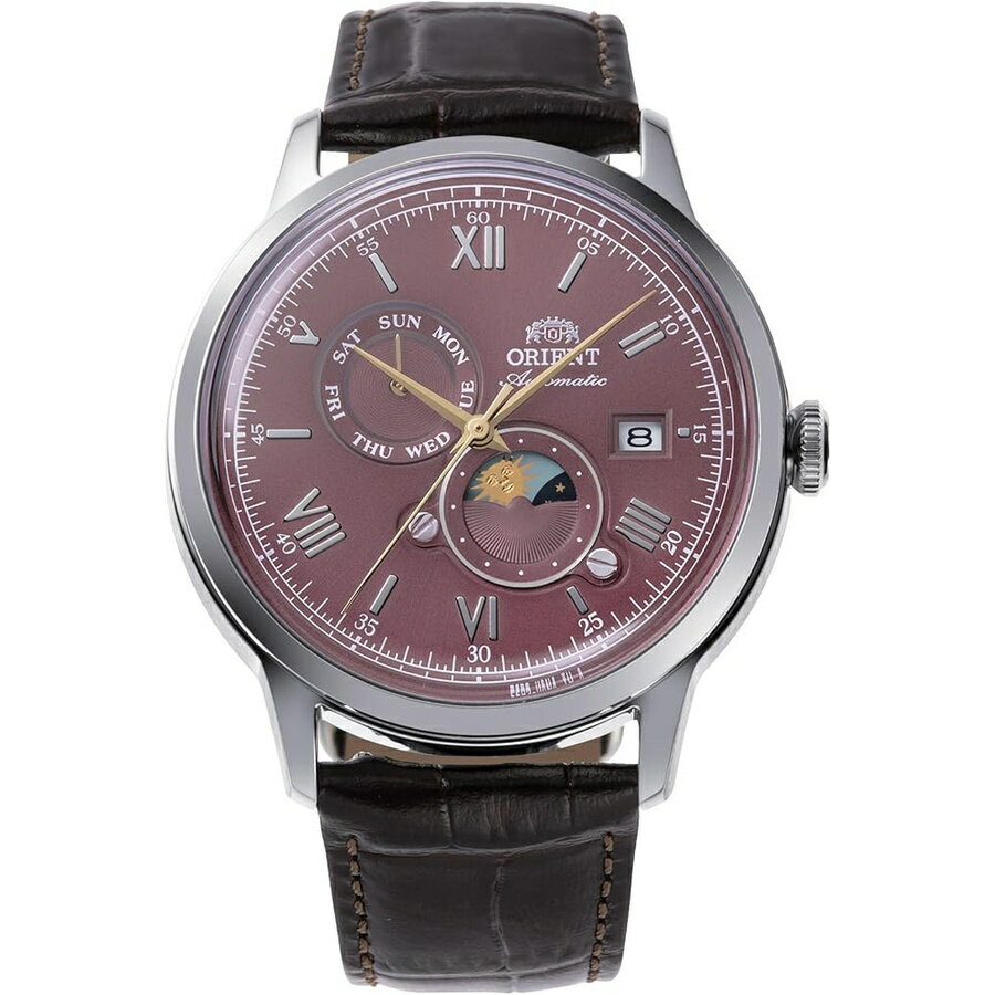 Rakuten - オリエント バンビーノ バージョン 9 ステンレススチール自動巻きドレスウォッチ ウィークリーカレンダー付き Orient Bambino Version 9 Stainless Steel Automatic Dress Watch with Weekly Calendar