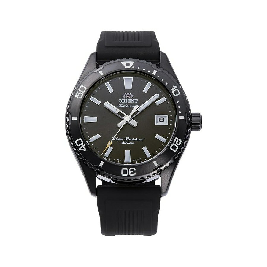 オリエント マコ 自動巻き ブラック ダイヤル メンズ腕時計 Ra-Ac0q10n30b Orient Mako Automatic Black Dial Men's Watch Ra-Ac0q10n30b