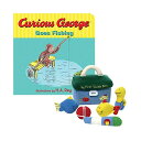 Kh ̃W[W T  ʂ ObY My First Tackle Box Playset Plush and Board Book Curious George Goes Fishing Set