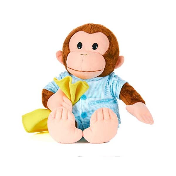 おさるのジョージ おさるのジョージ サル 猿 ぬいぐるみ グッズ KIDS PREFERRED Curious George Monkey Plush - George in Pajamas 12" Stuffed Animal (91719)