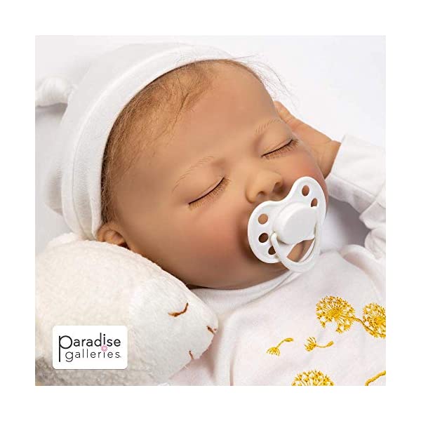 p_CXM[Y xr[h[ Ԃ l` ւ A { ܂܂  Paradise Galleries Newborn Reborn Baby Doll with Magnetic Pacifier Wishes and Dreams 21