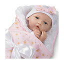 p_CXM[Y xr[h[ Ԃ l` ւ A { ܂܂  Paradise Galleries Real Life Baby Doll Born to Sparkle, 19 inch Reborn Baby Girl Crafted in Silicone-Like Vinyl & Weighted Cloth Body 7-Piece Gift Set