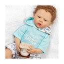 p_CXM[Y xr[h[ Ԃ l` ւ A { ܂܂  Paradise Galleries Reborn Baby Doll with Rooted Hair & Magnetic Pacifier - I Love You S-Mores - 20 inch Realistic Boy, 7-Piece Gift Set, Weighted Body