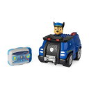 パウパトロール おもちゃ グッズ レスキュー 知育玩具 映画 チェイス パトカー ポリスカー ラジコン RC Paw Patrol 6054190 Chase Remote Control Police Cruiser with 2-Way Steering, for Kids Aged 3 and Up, Multicolour