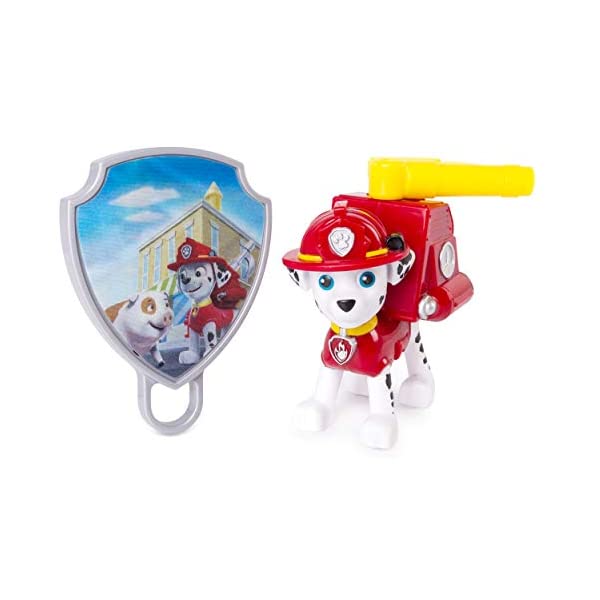 パウパトロール おもちゃ グッズ レスキュー 知育玩具 映画 マーシャル アクションパック Paw Patrol - Action Pack Marshall with Extendable Hook and Collectible Pup Badge