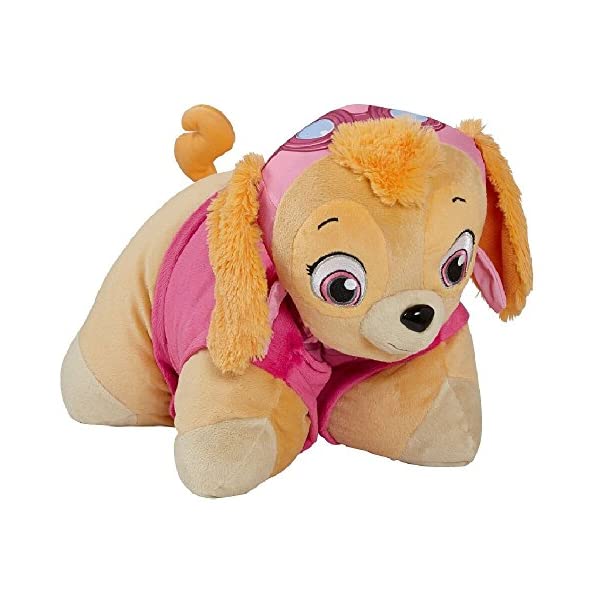 パウパトロール ぬいぐるみ スカイ 枕 まくら クッション おもちゃ グッズ レスキュー 知育玩具 映画 Pillow Pets Paw Patrol Skye Stuffed Animal Plush Toy - 16” Nickelodeon Plush Toy