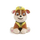 パウパトロール ぬいぐるみ ラブル おもちゃ グッズ レスキュー 知育玩具 映画 GUND Paw Patrol Rubble in Uniform Plush Stuffed Animal Dog, Yellow, 9