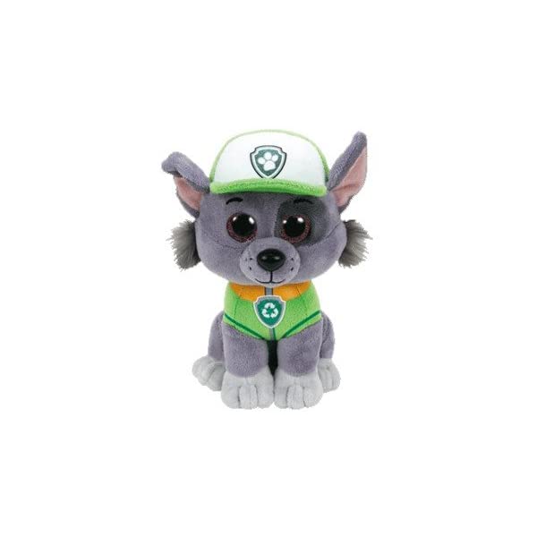 代引不可 パウパトロール ぬいぐるみ ロッキー タイ おもちゃ グッズ レスキュー 知育玩具 映画 Ty Beanie Boos Regular Plush Rocky Paw Patrol 最適な材料 Wolffsachs Com