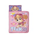 パウパトロール スカイ お休みセット 枕 フリースブランケット お泊りセット キッズ 子供 Paw Patrol Team Skye Nap Mat Set - Includes Pillow and Fleece Blanket ? Great for Boys and Girls Napping at Daycare, Preschool, or Kindergarten