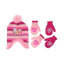 パウパトロール スカイ エベレスト ニット帽 帽子 キットキャップ 手袋 グローブ 防寒 キッズ 子供 Nickelodeon Paw Patrol Girls Winter Hat and 2 Pair Mittens or Gloves (Age 2-7)