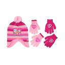 パウパトロール スカイ エベレスト ニット帽 帽子 キットキャップ 手袋 グローブ 防寒 キッズ 子供 Nickelodeon Paw Patrol Girls Winter Hat and 2 Pair Mittens or Gloves (Age 2-7)