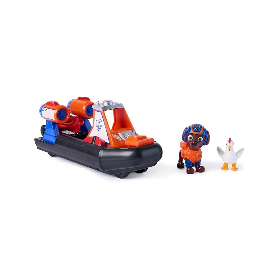 パウパトロール おもちゃ グッズ 知育玩具 プレゼント Paw Patrol: Search & Rescue, Zuma Rescue Hovercraft Water Vehicle with 2 Figures, Toy Boat with Pull-Back Action, Kids Toys for Boys & Girls Ages 3+ Paw Patrol: Search & Rescue, Zuma Rescue