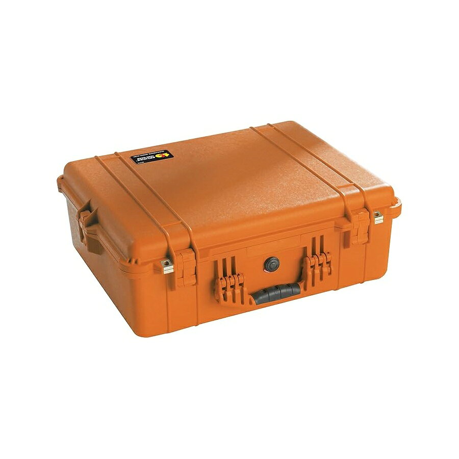 他の ペリカン はこちら Pelican 1600 Case With Foam (Orange)Pelican 1600 フォーム付きケース (オレンジ)発送までの目安5〜15日　営業日以内に発送※12月、連休等は物流が混雑し、遅延する場合がございます。予めご了承ください。 商　品　情　報 メーカー Pelican Products 商品名（英語） Pelican 1600 Case With Foam (Orange) 商品名（翻訳） Pelican 1600 フォーム付きケース (オレンジ) 商品詳細 ・ペリカンケースは、さねはぎ式のフィット感とポリマー製Oリングの使用により防水性を保っています。・ペリカンケースには、水の浸入を防ぎながら蓄積された空気圧を解放する自動均圧バルブが標準装備されています。・ペリカンのPick N'Pluckフォームにより、内装をカスタマイズできます。・ステンレススチールで強化された南京錠プロテクター・内寸 (インチ): 21.43 x 16.50×7.87 ※メーカーより頂いた商品説明を翻訳しております。翻訳による差異はご了承ください。 ◆ 様々なギフトシーンにぴったりの商品を豊富に取り揃えております ◆ プレゼント　ギフト　クリスマス　母の日　父の日　記念日　誕生日　お誕生日　誕生日プレゼント　敬老の日　記念品　結婚記念日　メモリアルギフト　お祝い　出産祝い　結婚式　結婚祝い　御祝　披露宴　引き出物　引出物　ウェディングギフト　ブライダルギフト　景品　賞品　コンペ景品　ゴルフコンペ　粗品　お中元　御中元　お歳暮　御歳暮　残暑見舞い　引越し　引っ越し祝い　引越し祝い　贈答品　入園祝い　入学祝い　卒業祝い　成人式　就職祝い　昇進祝い　定年退職記念　還暦祝い　卒業記念品　内祝　お返し　お礼　御礼　お祝い返し