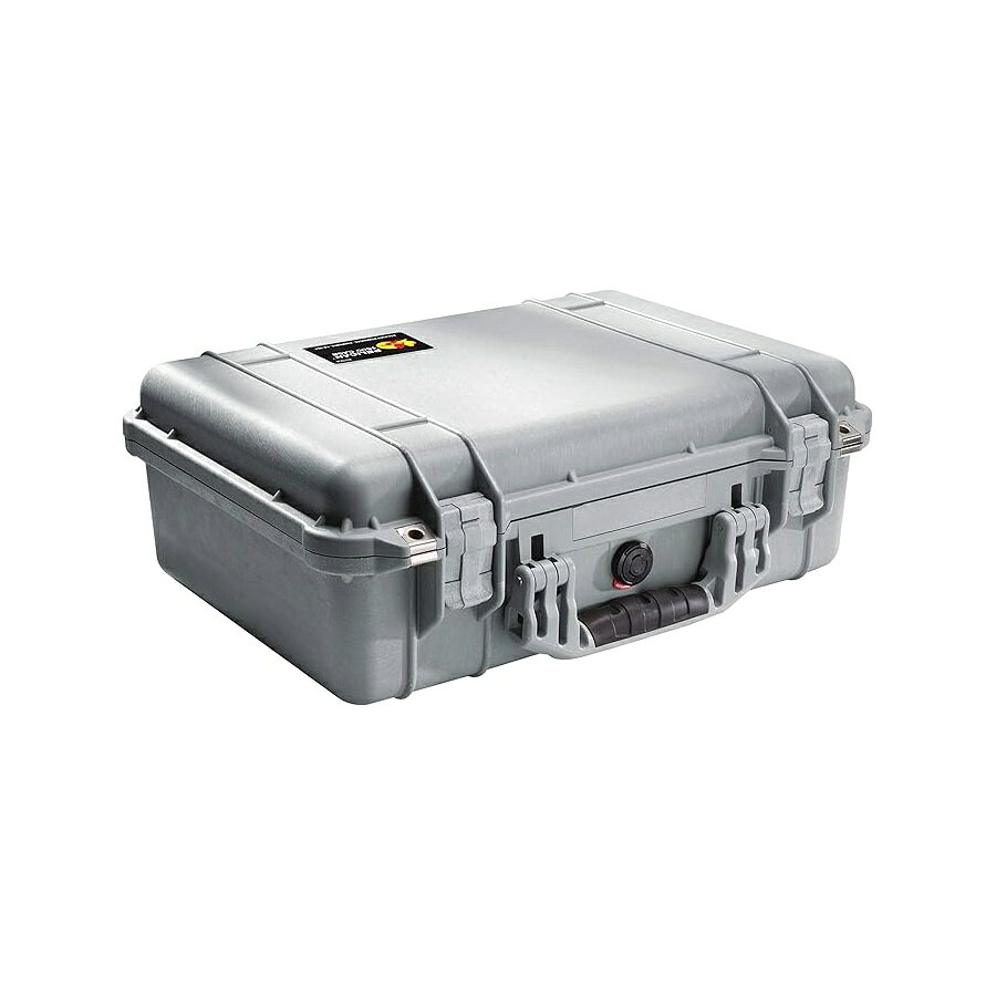 乐天商城 - ペリカン 1500 フォーム付きケース (シルバー) Pelican 1500 Case With Foam (Silver)