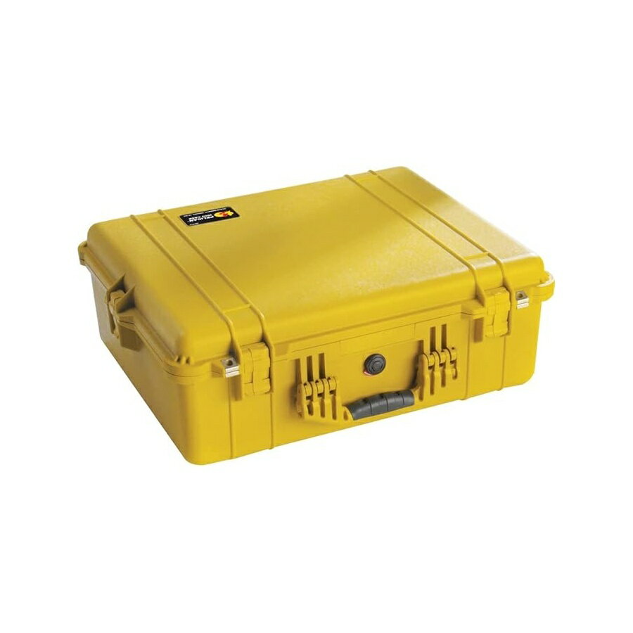 Rakuten - ペリカン 1600 ケース フォームなし (イエロー) Pelican 1600 Case No Foam (Yellow)