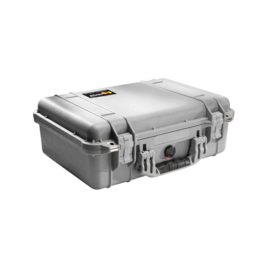 Rakuten - ペリカン 1600 フォーム付きケース (シルバー) Pelican 1600 Case With Foam (Silver)