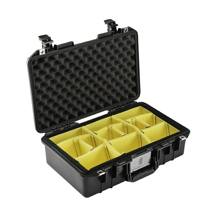 他の ペリカン はこちら Pelican Air 1485 Case with Padded Dividers (Black)Pelican Air 1485 ケース パッド入り仕切り付き (ブラック)発送までの目安5〜15日　営業日以内に発送※12月、連休等は物流が混雑し、遅延する場合がございます。予めご了承ください。 商　品　情　報 メーカー Pelican 商品名（英語） Pelican Air 1485 Case with Padded Dividers (Black) 商品名（翻訳） Pelican Air 1485 ケース パッド入り仕切り付き (ブラック) 商品詳細 ・プレミアム多目的ハードケース：カメラ、ダイビングギア、機器、電子機器、ドローンなどを最大限に保護し、ドライボックスに保管できる耐衝撃性、防塵性、防水性を備えたユニバーサルハードケース。ロック可能でTSA承認・特徴：パッド入りの仕切りが付属。防水・耐衝撃・防塵のハードケース。 Pelican Air ケースは、従来のケースより最大 40% 軽量です。 O リング シールと圧力均等化バルブがあり、圧力のバランスをとり、水の侵入を防ぎます。・寸法 (長さ x 幅 x 高さ インチ): 外寸 19.17 x 12.80 x 6.89 |内装 17.75 x 10.18 x 6.15 - 重量 5.39 ポンド・米国製: 1980 年以来、軍、ダイバー、初期対応者 (消防、警察、救急救命士) によって使用されている信頼できる保護製品・ 卓越性の保証: ペリカン社の卓越性の永久保証が付属しています。 ※メーカーより頂いた商品説明を翻訳しております。翻訳による差異はご了承ください。 ◆ 様々なギフトシーンにぴったりの商品を豊富に取り揃えております ◆ プレゼント　ギフト　クリスマス　母の日　父の日　記念日　誕生日　お誕生日　誕生日プレゼント　敬老の日　記念品　結婚記念日　メモリアルギフト　お祝い　出産祝い　結婚式　結婚祝い　御祝　披露宴　引き出物　引出物　ウェディングギフト　ブライダルギフト　景品　賞品　コンペ景品　ゴルフコンペ　粗品　お中元　御中元　お歳暮　御歳暮　残暑見舞い　引越し　引っ越し祝い　引越し祝い　贈答品　入園祝い　入学祝い　卒業祝い　成人式　就職祝い　昇進祝い　定年退職記念　還暦祝い　卒業記念品　内祝　お返し　お礼　御礼　お祝い返し