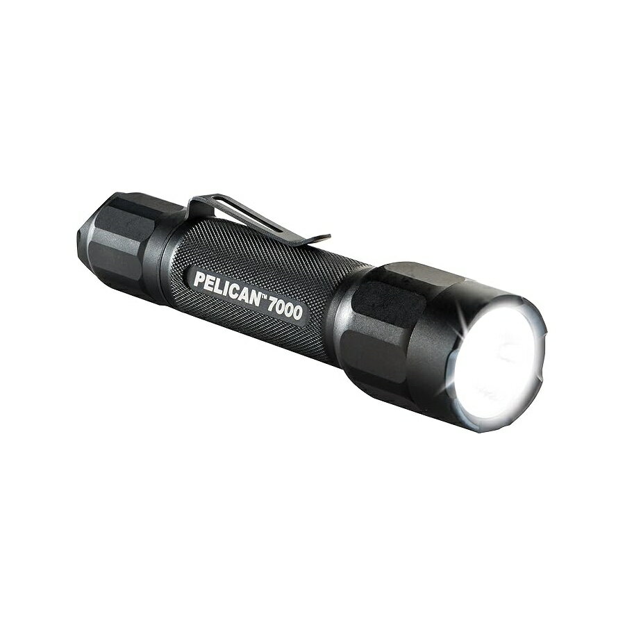 ペリカン 7000 プログラム可能な懐中電灯 (ブラック) Pelican 7000 Programmable Flashlight (Black)