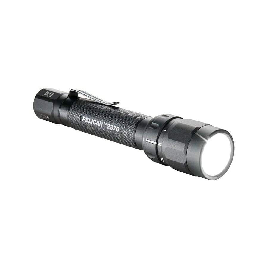 Rakuten - ペリカン 2370 タクティカル LED 懐中電灯 (ブラック) Pelican 2370 Tactical LED Flashlight (Black)