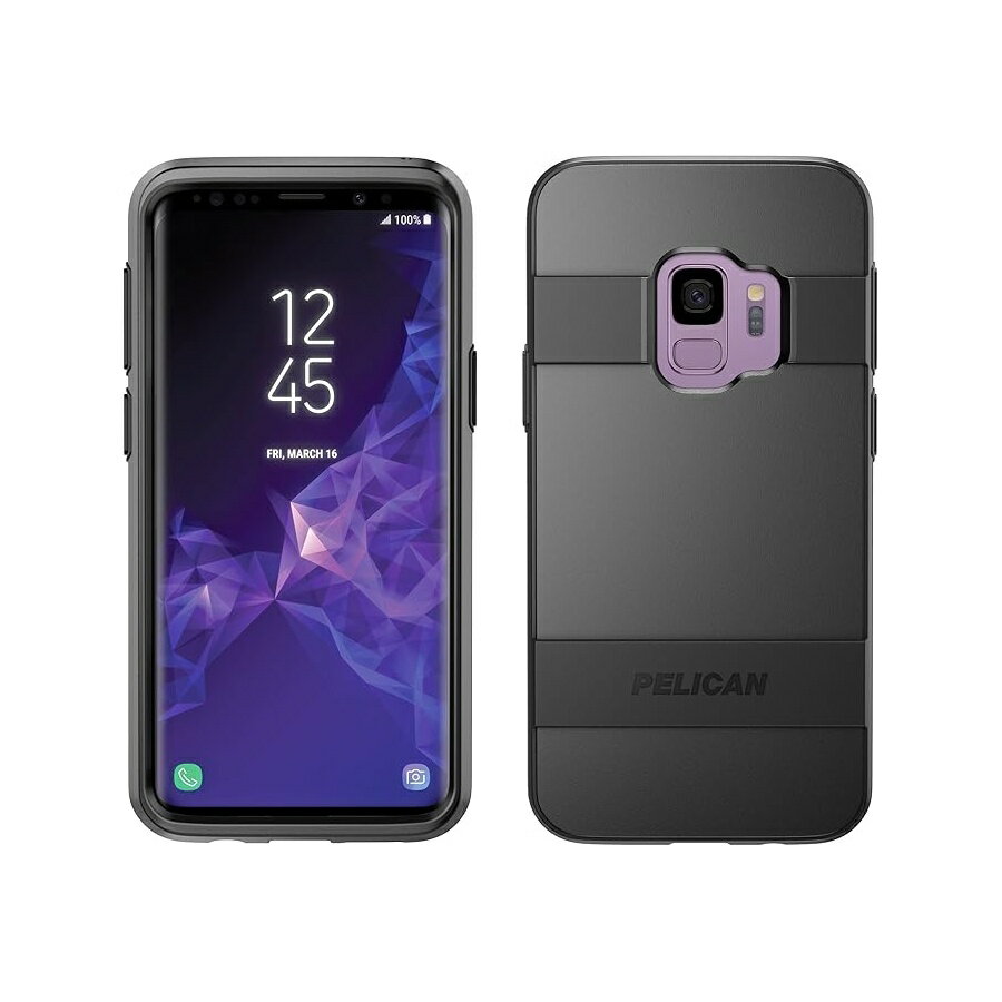 Rakuten - ペリカン Voyager ペリカン スマホケース Samsung Galaxy S9 (ブラック/ブラック) Pelican Voyager Phone Case for Samsung Galaxy S9 (Black/Black)