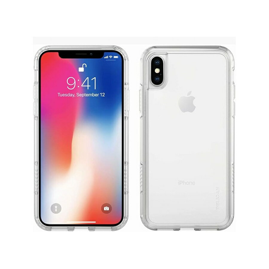 Rakuten - ペリカン Apple iPhone Xs/X 用アドベンチャーケース クリア Pelican Adventurer Case for Apple iPhone Xs/X Clear