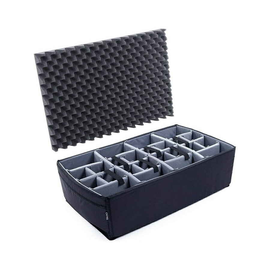 Rakuten - ペリカン iM2950 ケース用パッド入りディバイダー グレー (蓋フォーム付き) Grey CVPKG Padded dividers for The Pelican iM2950 case. (with lid Foam)