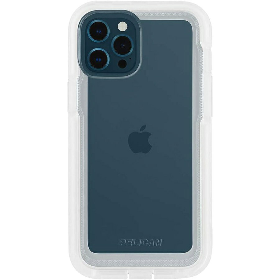 CASE-MATE ペリカン Voyager シリーズ iPhone 12 Pro Max (5G) 用ケース ミリタリードロッププロテクション ホルスター 6.7 インチ クリア CASE-MATE PELICAN Voyager Series Case for iPhone 12 Pro Max (5G) Military Drop Protection Holster 6.7