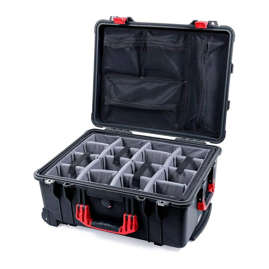 他の ペリカン はこちら Pelican Color Case Black Pelican 1560 case, with red Handles & latches. Comes with Grey Padded dividers & lid Organizer.ペリカン カラー ケース ブラックのペリカン 1560 ケース、レッドのハンドルとラッチ付き。グレーのパッド入りディバイダーと蓋オーガナイザーが付属します。発送までの目安5〜15日　営業日以内に発送※12月、連休等は物流が混雑し、遅延する場合がございます。予めご了承ください。 商　品　情　報 メーカー Pelican Color Case 商品名（英語） Pelican Color Case Black Pelican 1560 case, with red Handles & latches. Comes with Grey Padded dividers & lid Organizer. 商品名（翻訳） ペリカン カラー ケース ブラックのペリカン 1560 ケース、レッドのハンドルとラッチ付き。グレーのパッド入りディバイダーと蓋オーガナイザーが付属します。 商品詳細 ・- ブラックのペリカン 1560 ケース、赤いハンドルとラッチ付き。・- ケースにはグレーのパッド入り仕切り、蓋フォーム、メッシュオーガナイザーが付属しています。・- 空のケースの内寸 - 19.92 インチ x 14.98 インチ x 9.00 インチ・- ケースにはホイールとプルハンドルが付いています。・- ケースの重さは仕切りとオーガナイザー込みで約 20 ポンドです。 ※メーカーより頂いた商品説明を翻訳しております。翻訳による差異はご了承ください。 ◆ 様々なギフトシーンにぴったりの商品を豊富に取り揃えております ◆ プレゼント　ギフト　クリスマス　母の日　父の日　記念日　誕生日　お誕生日　誕生日プレゼント　敬老の日　記念品　結婚記念日　メモリアルギフト　お祝い　出産祝い　結婚式　結婚祝い　御祝　披露宴　引き出物　引出物　ウェディングギフト　ブライダルギフト　景品　賞品　コンペ景品　ゴルフコンペ　粗品　お中元　御中元　お歳暮　御歳暮　残暑見舞い　引越し　引っ越し祝い　引越し祝い　贈答品　入園祝い　入学祝い　卒業祝い　成人式　就職祝い　昇進祝い　定年退職記念　還暦祝い　卒業記念品　内祝　お返し　お礼　御礼　お祝い返し