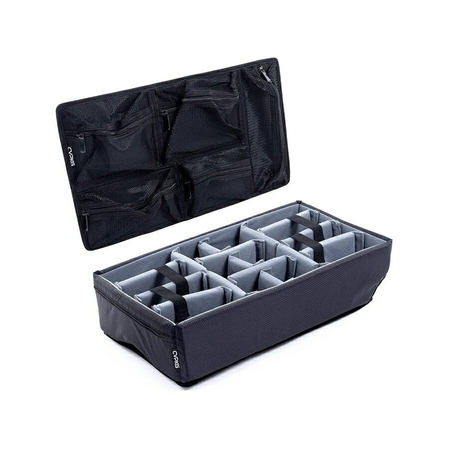 Rakuten - ペリカン カラーケース 5800 グレーのパッド入りディバイダー 蓋フォーム メッシュ蓋オーガナイザー Pelican Color Case Harbor Freight Apache 5800 grey padded dividers, lid foam, & mesh lid organizer.