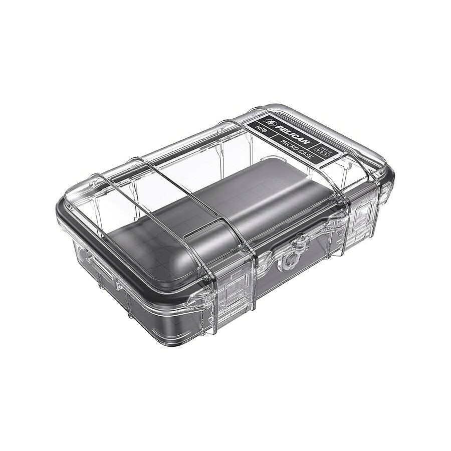 他の ペリカン はこちら Pelican M50 Micro Case (Black/Clear)ペリカン M50 マイクロケース (ブラック/クリア)発送までの目安5〜15日　営業日以内に発送※12月、連休等は物流が混雑し、遅延する場合がございます。予めご了承ください。 商　品　情　報 メーカー Pelican 商品名（英語） Pelican M50 Micro Case (Black/Clear) 商品名（翻訳） ペリカン M50 マイクロケース (ブラック/クリア) 商品詳細 ・頑丈で防水性：防水性、耐衝撃性、防塵性 - IP67定格の保護 - IP67テストパラメータに従って、水深1メートルに最大30分間浸漬可能・多目的ハードケース：iPhone、携帯電話、カメラ、GoPro、その他の小型電子機器やバッテリー用の防水ケース・特徴：安全性を高めるデュアルラッチと南京錠穴、取り外し可能な滑り止め底ライナー、自動圧力均等化バルブは内部圧力のバランスを取り、防水保護のためのOリングガスケットシール・寸法（長さx幅x高さインチ）：外装8.10 x 5.50 x 2.90 |内装 7.30 x 4.30 x 2.40 - 重量 0.85 ポンド・アメリカ製: ペリカン永久保証付き ※メーカーより頂いた商品説明を翻訳しております。翻訳による差異はご了承ください。 ◆ 様々なギフトシーンにぴったりの商品を豊富に取り揃えております ◆ プレゼント　ギフト　クリスマス　母の日　父の日　記念日　誕生日　お誕生日　誕生日プレゼント　敬老の日　記念品　結婚記念日　メモリアルギフト　お祝い　出産祝い　結婚式　結婚祝い　御祝　披露宴　引き出物　引出物　ウェディングギフト　ブライダルギフト　景品　賞品　コンペ景品　ゴルフコンペ　粗品　お中元　御中元　お歳暮　御歳暮　残暑見舞い　引越し　引っ越し祝い　引越し祝い　贈答品　入園祝い　入学祝い　卒業祝い　成人式　就職祝い　昇進祝い　定年退職記念　還暦祝い　卒業記念品　内祝　お返し　お礼　御礼　お祝い返し