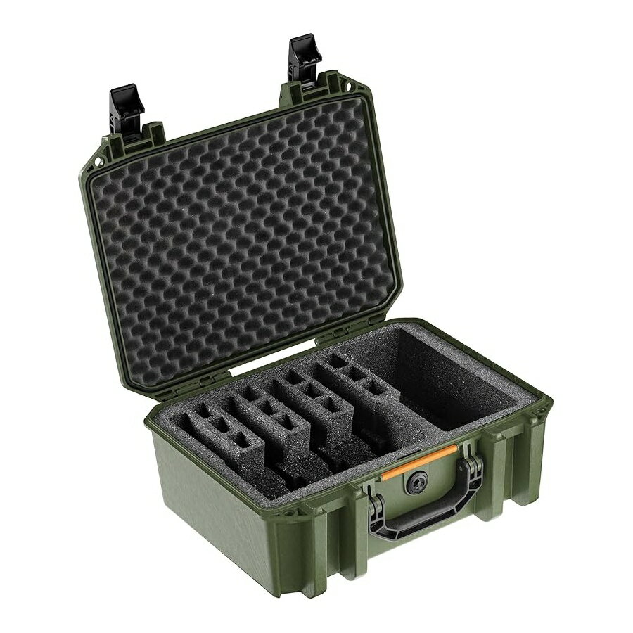 Rakuten - ペリカン マルチピストル カスタム カット フォーム ケース Pelican Vault Multi-Pistol Custom Cut Foam Case (From the Custom Case Center)
