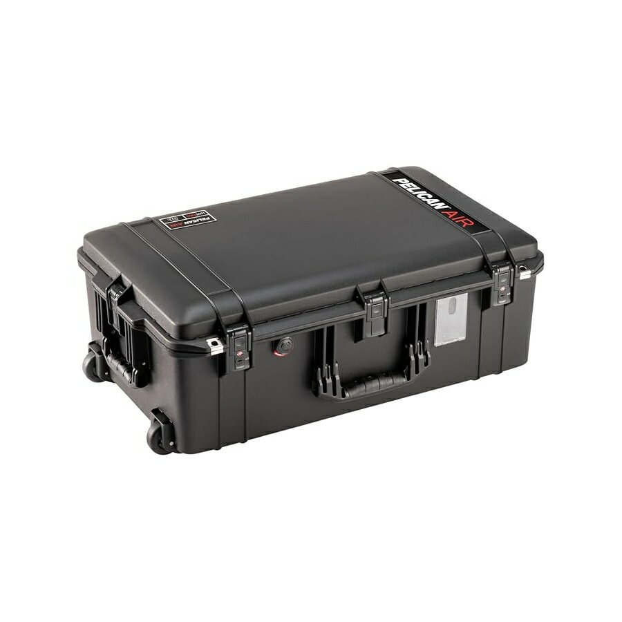 乐天商城 - Pelican Air 1595 トラベルケース 大型ハードケース 荷物 キャスター付きスーツケース (ブラック) Pelican Air 1595 Travel Case Large Hard Case Luggage Suitcase with Wheels (Black)