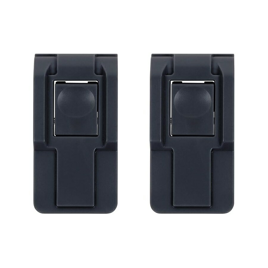 Rakuten - ペリカン 交換パーツ プッシュボタンラッチ 中 ブラック (2 個セット) Pelican Replacement Push Button Latches, Medium, Black (Set of 2)