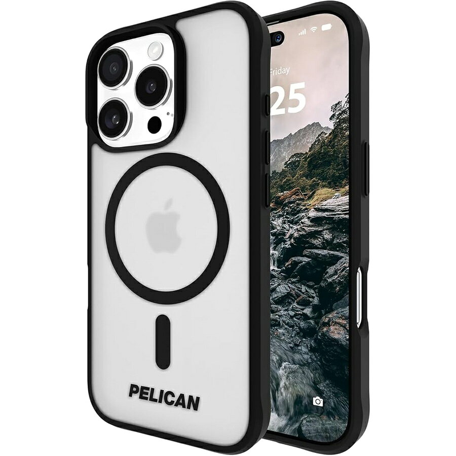 樂天商城 - ペリカン Ranger iPhone 16 Pro ケース [MagSafe 対応] 12 フィート軍事グレードの落下保護を備えた頑丈な磁気スマホケース iPhone 16 Pro 用高耐久電話カバー つや消しクリア Pelican Ranger iPhone 16 Pro Case Rugged Magnetic Phone Case