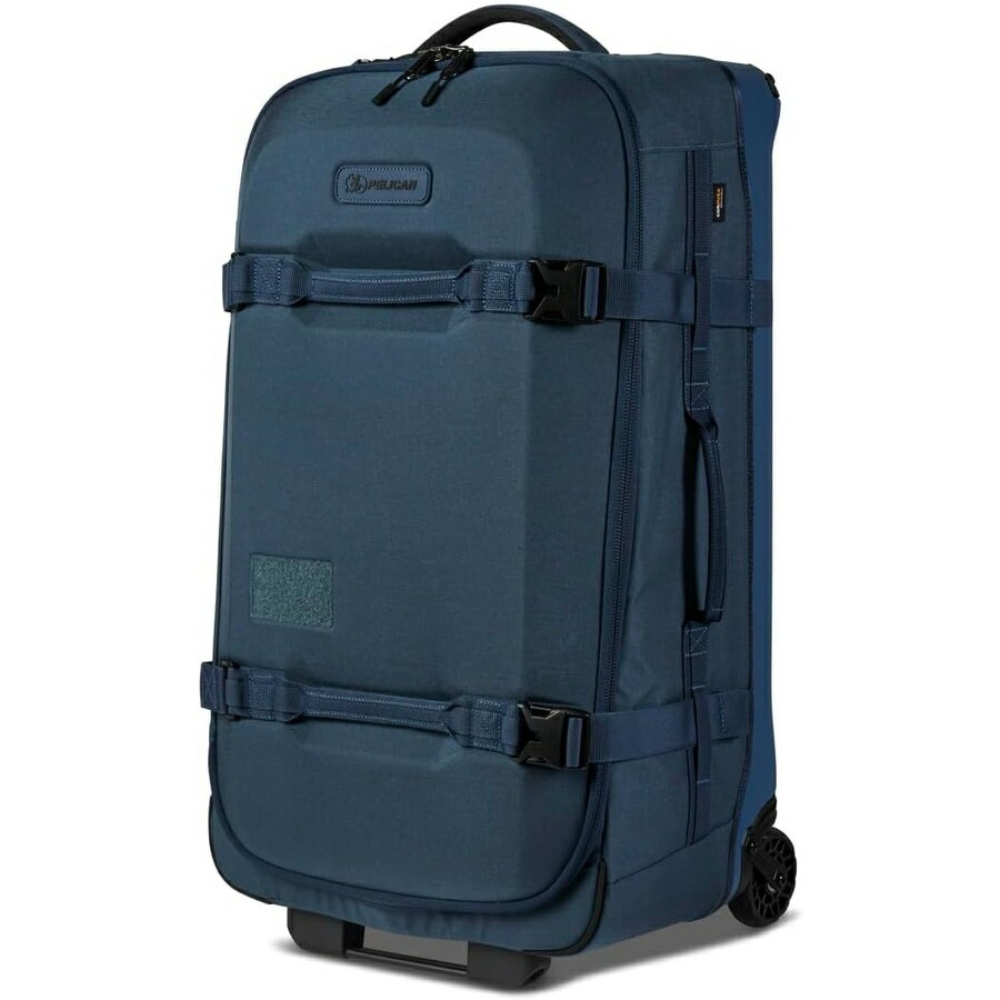 Rakuten - ペリカン Aegis Luggage チェックインダッフルバッグ キャスター付き 28 インチ スーツケース キャスター付き (インディゴ) Pelican Aegis Luggage Check in Duffel Bag with Wheels 28 Inch Suitcase with Wheels (Indigo)