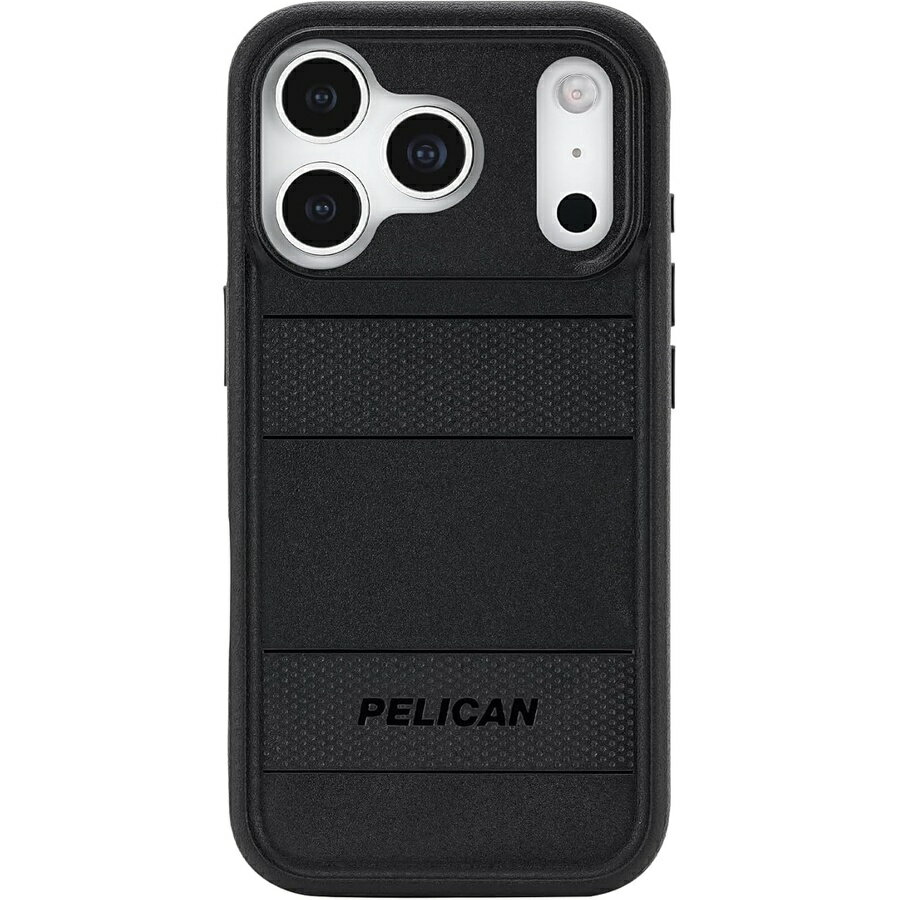 Rakuten - ペリカン プロテクター iPhone 17 Pro ケース [MagSafe 対応] 16 フィート軍事グレードの落下保護を備えた頑丈な磁気スマホケース iPhone 17 Pro 用高耐久電話カバー ブラック Pelican Protector iPhone 17 Pro Case [Compatible with MagSafe]