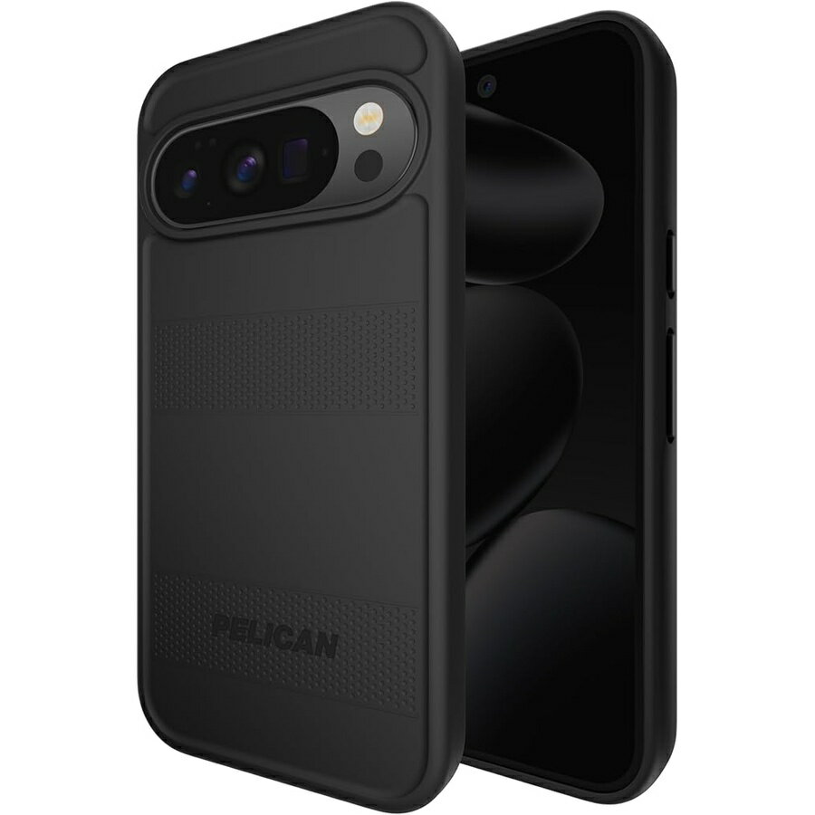 ペリカン プロテクター Google Pixel 10 Pro/Pixel 10 ケース 頑丈な磁気スマホケース 16 フィート ミリタリー グレード落下保護 マグネット付き高耐久電話カバー ブラック Pelican Protector Google Pixel 10 Pro/Pixel 10 Case, Rugged Magnetic Phone Case