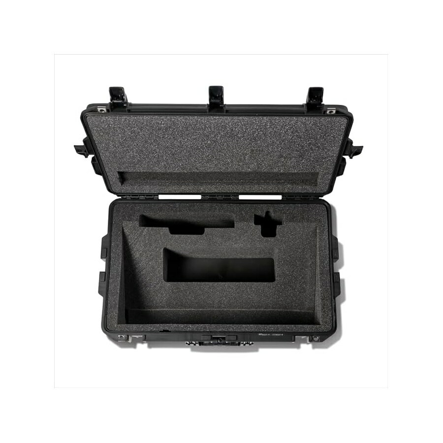 ペリカン エア 1595 Starlink ケース Starlink Standard Gen 3 用 カスタムフィット トランスポート ケース (ブラック) Pelican Air 1595 Starlink Case for Starlink Standard Gen 3 Custom Fit Transport Case (Black)