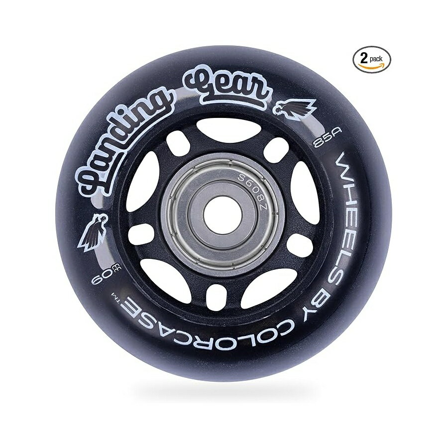 Rakuten - ペリカン エア ケース 交換用ホイール ブラック ランディングギア by ColorCase Pelican AIR Case Replacement Wheels Black, Landing Gear by ColorCase