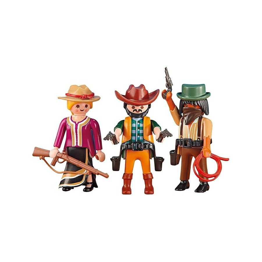 Rakuten - PLAYMOBIL アドオン シリーズ 2 カウボーイとカウガール PLAYMOBIL Add-On Series 2 Cowboys and Cowgirl