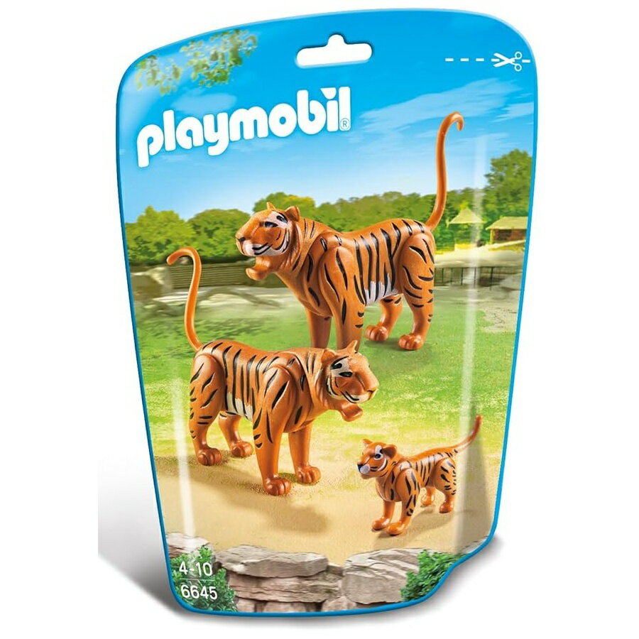 Rakuten - プレイモービル タイガー ファミリー組み立てキット Playmobil Tiger Family Building Kit