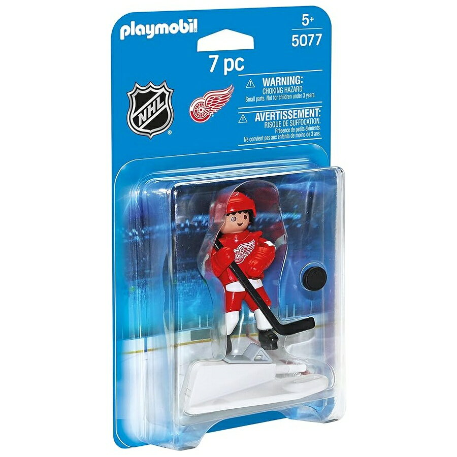 樂天商城 - プレイモービル NHL デトロイト レッドウィング選手 Playmobil NHL Detroit Red Wings Player