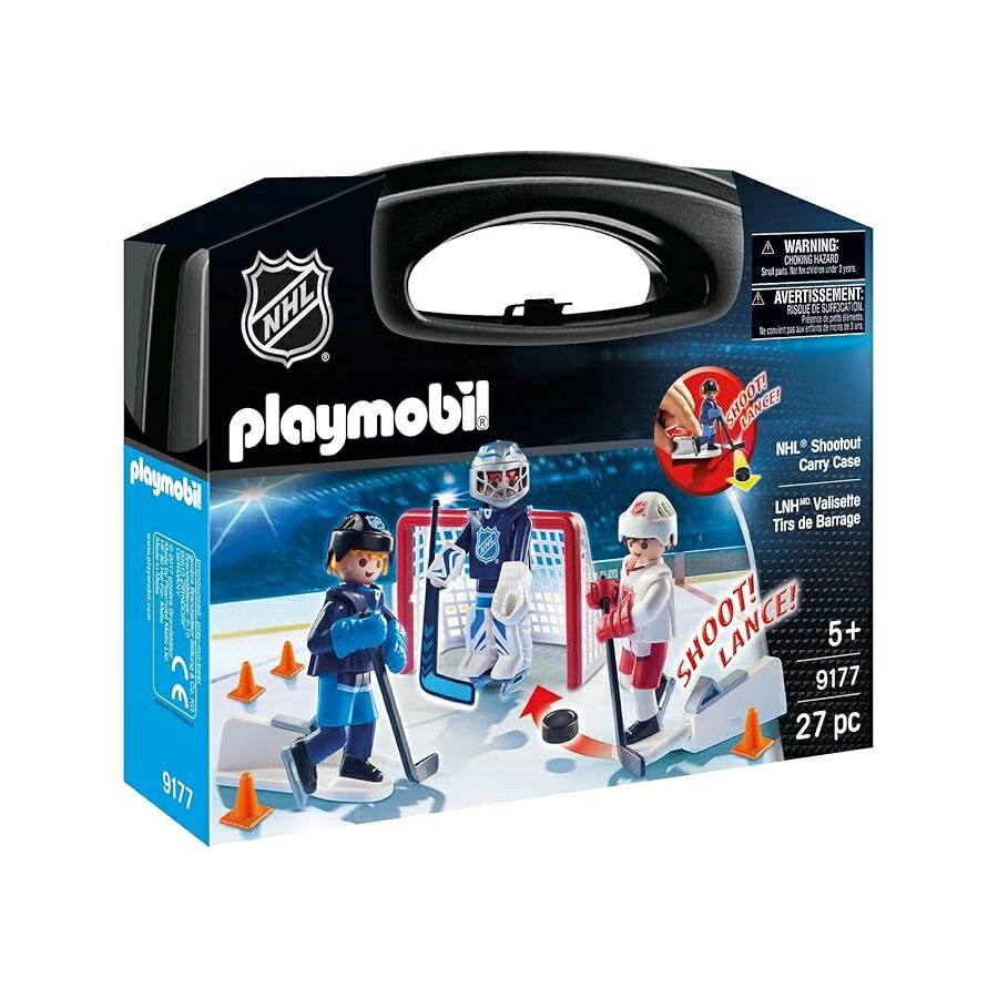 プレイモービル NHL シュートアウト キャリーケース Playmobil NHL Shootout Carry Case