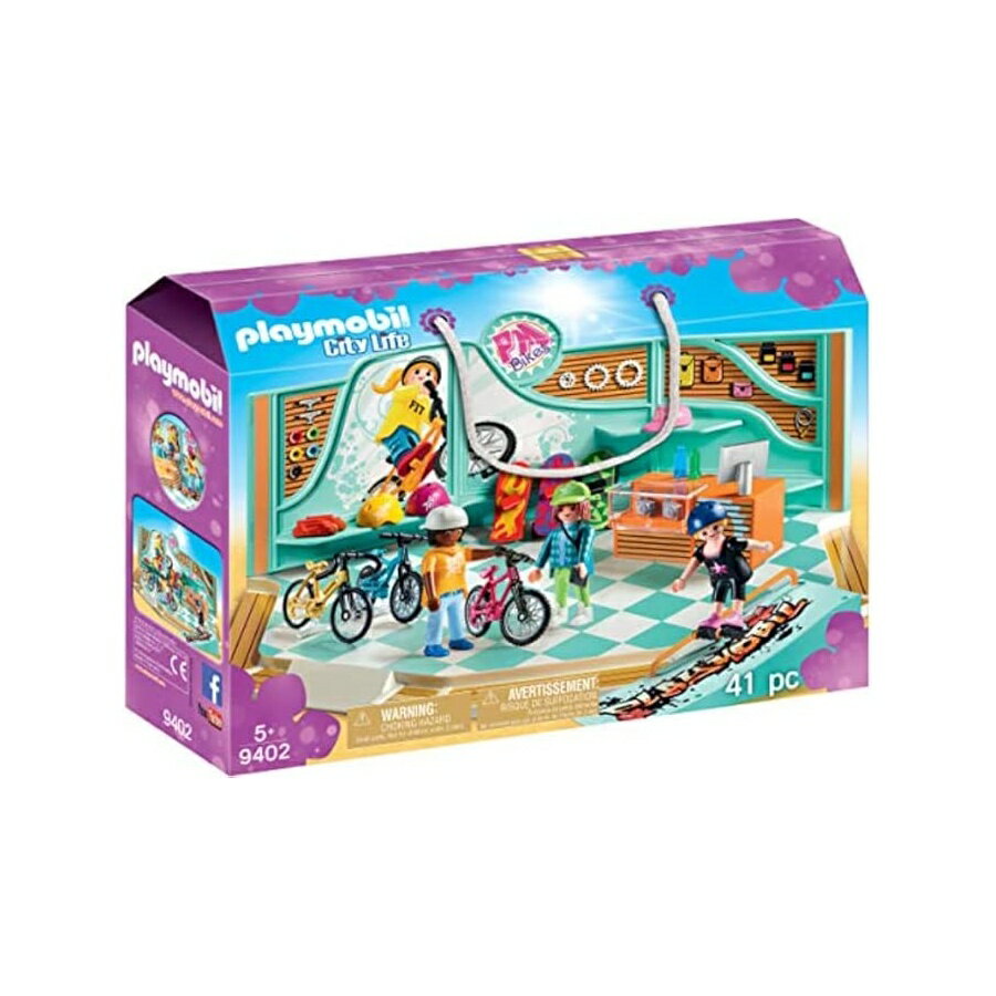 Rakuten - プレイモービル バイク & スケート ショップ マルチカラー Playmobil Bike & Skate Shop, Multicolor