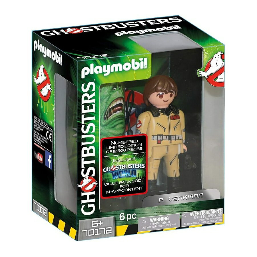 Rakuten - プレイモービル ゴーストバスターズ コレクターズ エディション P. ヴェンクマン マルチ Playmobil Ghostbusters Collector's Edition P. Venkman, Multi