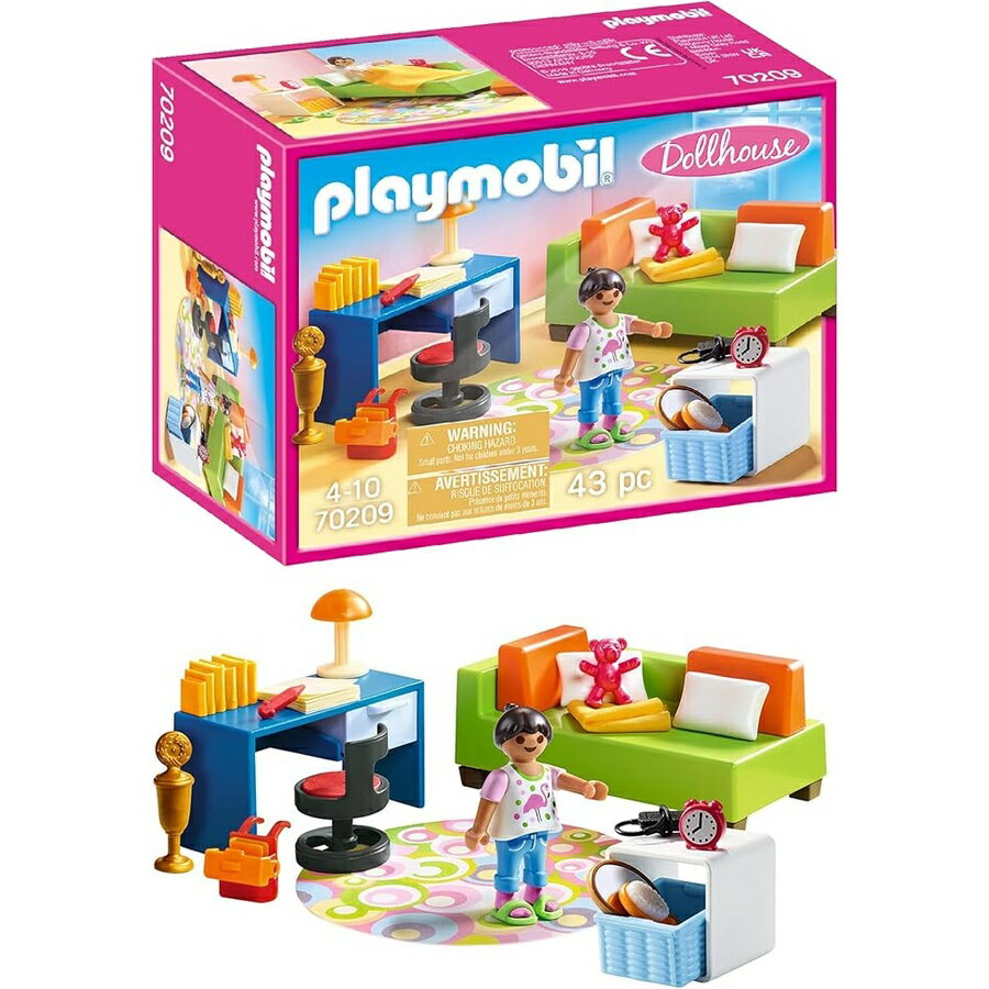 Rakuten - プレイモービル ティーンエイジャーの部屋用家具パック Playmobil Teenager's Room Furniture Pack